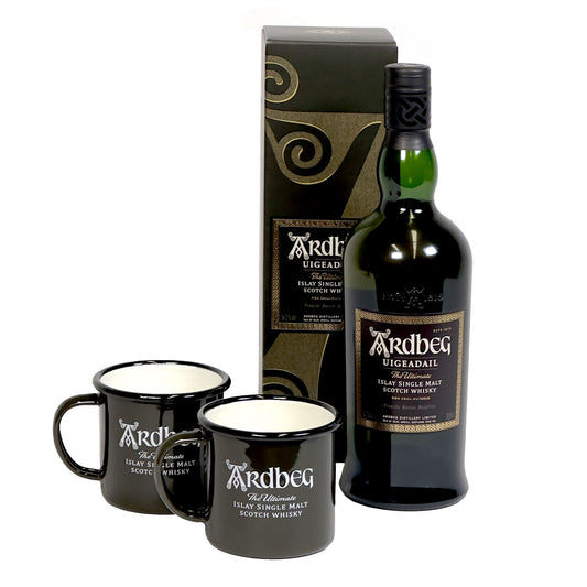 Ardbeg Uigeadail with Mugs