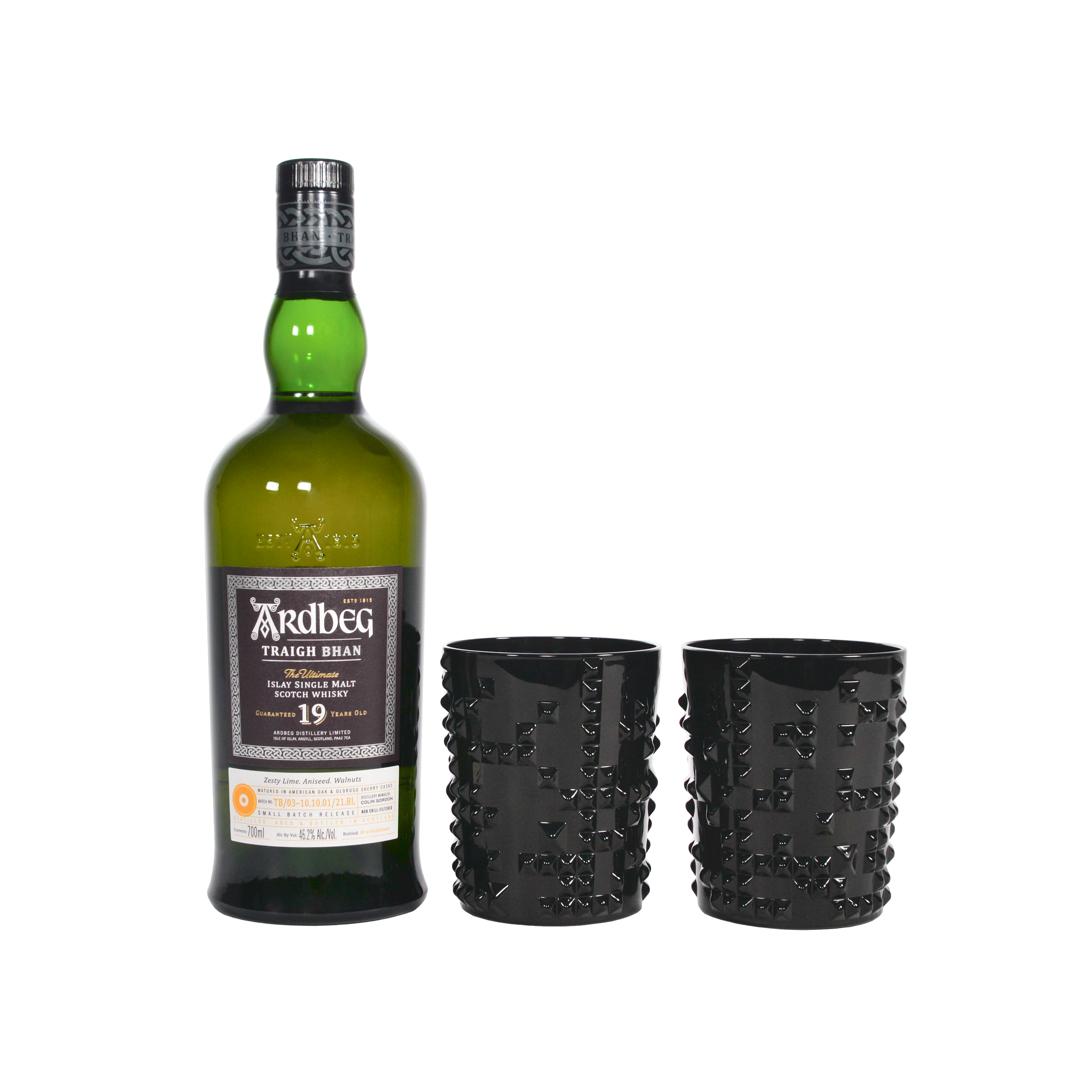 ARDBEG TRAIGH BHAN BATCH 3 + GLASSWARE