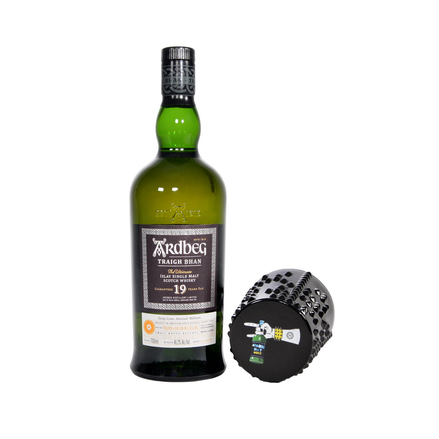 ARDBEG TRAIGH BHAN BATCH 3 + GLASSWARE