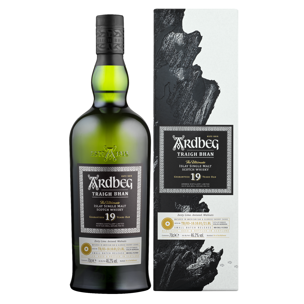 ARDBEG TRAIGH BHAN BATCH 3 + GLASSWARE